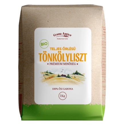 FĂINĂ DE SPELTA, MĂCINATĂ PE PIATRĂ, INTEGRALĂ 1KG BIO