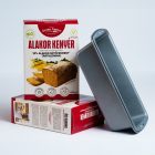 BIO Alakor teljes őrlésű kenyérsütő keverék, tapadásmentes fém kenyérsütő formával, piskótafüles dobozban