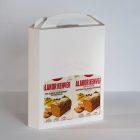 BIO Alakor teljes őrlésű kenyérsütő keverék, tapadásmentes fém kenyérsütő formával, piskótafüles dobozban