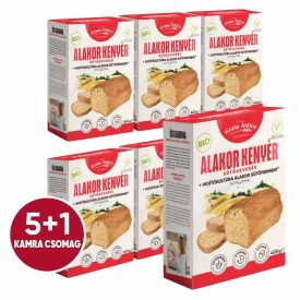    Alakor kenyér sütőkeverék, világos, Kamra Csomag 5+1 BIO