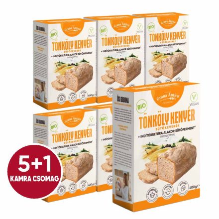 Tönköly kenyér sütőkeverék, világos, Kamra Csomag 5+1 BIO